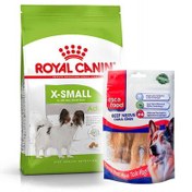 Resim Royal Canin X-Small Küçük Irk Köpek Maması 3 Kg + Esca Food Köpek Ödülü 