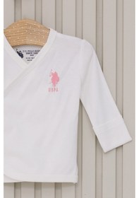 Resim U.S. Polo Assn. U.s. Polo Assn Kız Bebek Beyaz Hastane Çıkışı 5274-45897 Beyaz 