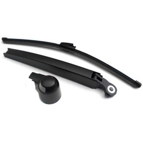 Resim Seat Altea XL Ibiza 4 Ibiza 4 STW Leon Skoda Fabia 2 Roomster VW Golf Plus 5 Passat STW Polo 2004 Sonrası Arka Silecek Kol Süpürge Kapak Seti 