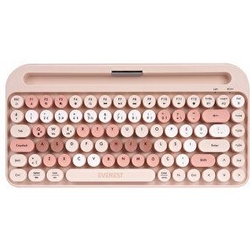 Resim Everest KB-98 LATTE 2.4G-BT1-BT2 Çoklu Cihaz Bağlantılı Q Kablosuz klavye 