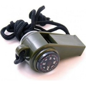 Resim Marsilyan Pusulalı Termometreli Düdük - Survival Askılı Düdük 