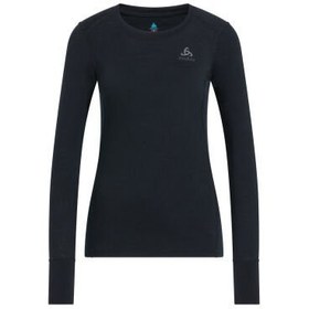 Resim Odlo Merino 200 Termal Kadın Üst İçlik Siyah 