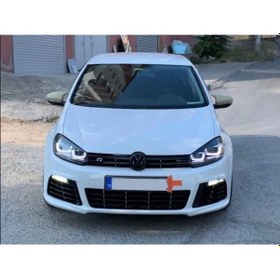 Resim Volkswagen Golf Mk6 Yarasa Ayna Kapağı Piano Black 