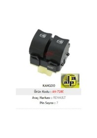 Resim Unıversal Cam Anahtarı-sol Çiftli Kangoo Turuncu İşik - Mcar-an728e 