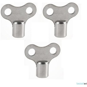 Resim Radyatör Petek Havlupan Hava Alma Purjör Anahtarı 3 Adet 