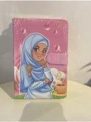 Resim Sevimli Kız Mıknatıslı Defter Çizgili-831 