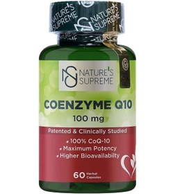 Resim Natures Supreme Coenzyme Q10 100 Mg 60 Kapsül Aromasiz 