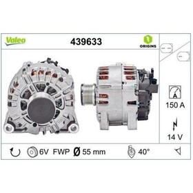 Resim Valeo 12v Alternatör Dinamo 150 A Lın Ford Fıesta 1.4 Tdcı/1.6 Tdcı-mazda 2 
