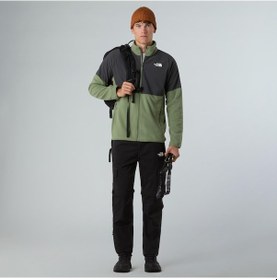 Resim The North Face M Glacier Heavyweight Full Zip Erkek Polar-30521 Yeşil 