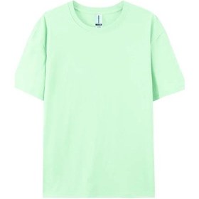 Resim Teekossc Kadın 100% Pamuk Spor T-shirt Rahat Kısa Kollu Beyaz/siyah O-boyun Yaz Üstükahverengi Kahverengi 