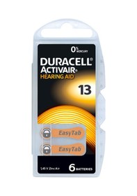 Resim Duracell 13 Numara İşitme Cihazı Pili 5 Paket 30 Adet 