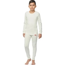 Resim FSM 1453 Fsm1453 Erkek Çocuk Termal İçlik Takım Ekru %47 Viskon %47 Polyester %6 Elastan 