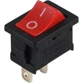 Resim Powermaster Ic-125b-1 Mini Kırmızı Işıksız On-off Anahtar-185902 