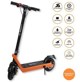 Resim X9 Elektrikli Scooter - Çıkartılabilir Bataryalı 850W Katlanabilir Scooter 