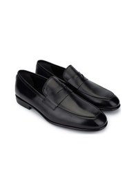 Resim Tamer Tanca Erkek Hakiki Deri Siyah Deri Loafer Ayakkabı 01 2225 Erk Ayk Sk24-25 Sıyah Dr Siyah Deri 