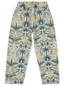 Resim Civil Girls Ananas Desenli 6-9 Yaş Pantolon - Ekru - Ekru / 8-9 Yaş 