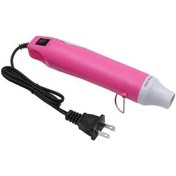 Resim Createtech Elektrikli Sıcak Hava Tabancası 300w Mini El Isıci Ab Plug Pink Usa 