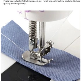 Resim MCM Group Dikiş Makinesi Sew Whiz Elektrikli Veya Pille Çalışabilen Çift Kademeli Işıklı Mini ( Lisinya ) 