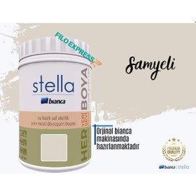 Resim Bianca Stella Su Bazlı Saf Akrilik Boya 1 L Samyeli 
