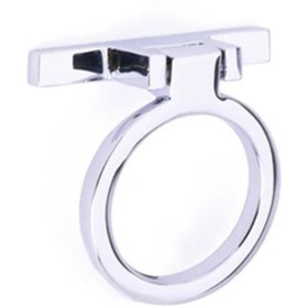 Resim System Krom 50 mm Halka Çekme Mobilya Kulpu (SY4624 0050 CR-CR) 