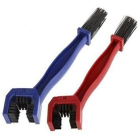 Resim ebakbak Motosiklet Zincir Temizleme Fırçası Sert Plastik Gövde Kıl Fırça Motor Zincir Temizleme Fırçası 