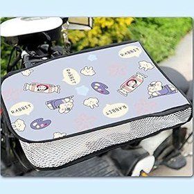 Resim Leapiture Gidon Eldiven Motosiklet Rüzgar Koruyucuları Elektrikli Arabalar için Sevimli Konfor Bisikletler Motosikletler Üç Tekerlekli Bisikletler 