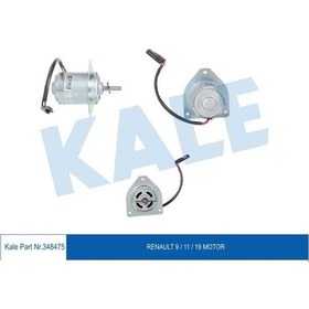 Resim Fan Motoru (Tek Motor) R9 11 R19 Benz. (Kablolu) 504645694 