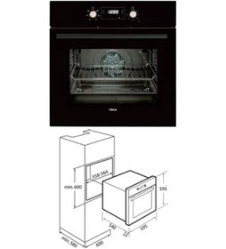 Resim Teka TBC64010 - HAK627 - ATV60 Siyah Ankastre Set 