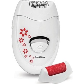 Resim Gold Star St-7102 Şarjlı 2 İn 1 Epilatör ve Topuk Törpüsü Seti 