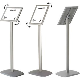 Resim Dekoratif Menuboard - Gönye Köşe / Gümüş / A4 