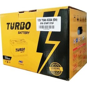 Resim TURBO 12V 72 AH EFB START&STOP AKÜ 