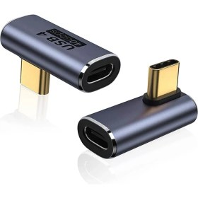 Resim Gorgeous 100 W USB 4.0 C Tipi Adaptör Otg 40 Gbps Veri Transferi Tablet Usb-C Telefon Macbook Air Pro Dizüstü Bilgisayar İçin Şarj Dönüştürücü (Yurt Dışından) 