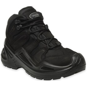 Resim Scooter 3102g Combat Deri Postal Nubuk Siyah Unisex Bot Siyah 