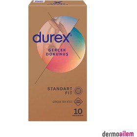 Resim Durex Gerçek Dokunuş 10'lu Prezervatif 