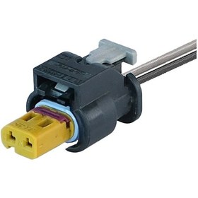 Resim Hararet Müşürü Soketi Sarı 2 Pin Kablolu 