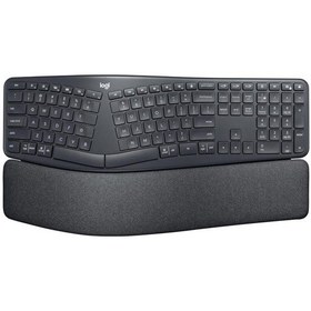 Resim logitech Ergo K860 Bilek Destekli Kablosuz İngilizce Klavye 