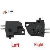 Resim 1 Çift-motosiklet Ön Fren Lambası Durdurma Anahtarı Lambaları Kolu Honda Vt1100 Vt1100c Vt500 Vt500c Gölge 1100 500 Vt500ft Ft500 Cb400f 