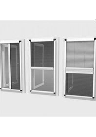 Resim Plise Sineklik Akordiyon Sineklik Pencere Sineklik 