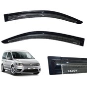 Resim Point Vw Caddy Mügen Cam Rüzgarlığı Benekli 2015 - 2020 Arası Ön Iki Cam 