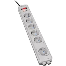Resim Bandridge BPC6632GE 6AC Çıkış (Lar) 230V 1.8m Beyaz Dalgalan 