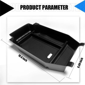 Resim Serfhyff Accord Orta Konsol Düzenleyici Eklentisi Için Kol Dayama Saklama Kutusu (Yurt Dışından) 