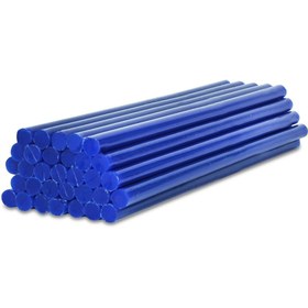 Resim STEİN Kalın Mavi Sıcak Silikon Mum Silikon 32 Adet 