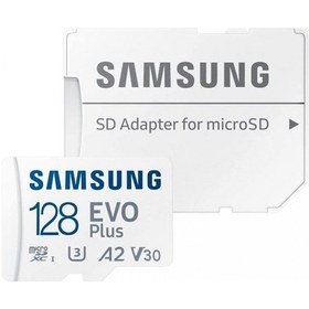 Resim SAMSUNG 128GB EVO PLUS MB-MC128KA/TR MICRO-S HAFIZA KARTI 