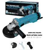 Resim Assur ASR351 750 W 125 MM Avuç Taşlama Spiral Mavi 