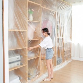 Resim Ayder Timya Boya Badana Eşya Koruma Hışır Örtüsü 280cm x 15 mt Yapışkanlı Hışır Örtü (Timya/Go1395) 202315 