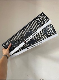 Resim Turkish Airlines Özel Tasarım Pleksi Plakalık 