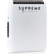 Resim Supreme Trimmer Beyaz Solo Tek Folyo Shaver Tıraş Makinesi 7800 Rpm Motor Usb-C Şarjlı 