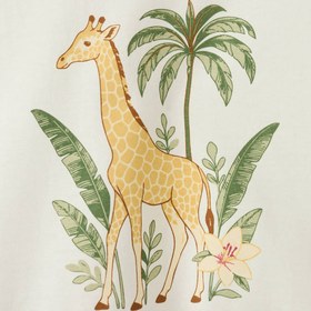 Resim MANGO Kids Desenli şort pijama 