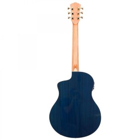Resim Washburn BTA-BLUBCE Bella Tono Vite Alure Burl Elektro Akustik Gitar 
