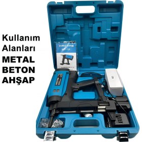 Resim Haktaş HKT150 Gazlı Çivi Tabancası - Profesyonel Beton Çivi Tabancası 